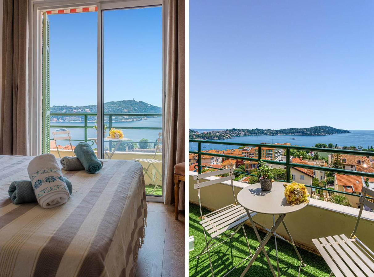 My Casa - Villefranche Cauvin - Panoramic Sea View Ac Exterior foto