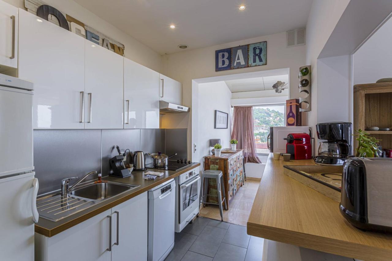 My Casa - Villefranche Cauvin - Panoramic Sea View Ac Exterior foto